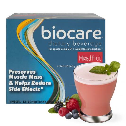 BioCare Mixed Fruit | GLP-1 Beverage | 20g Protein (14ct)