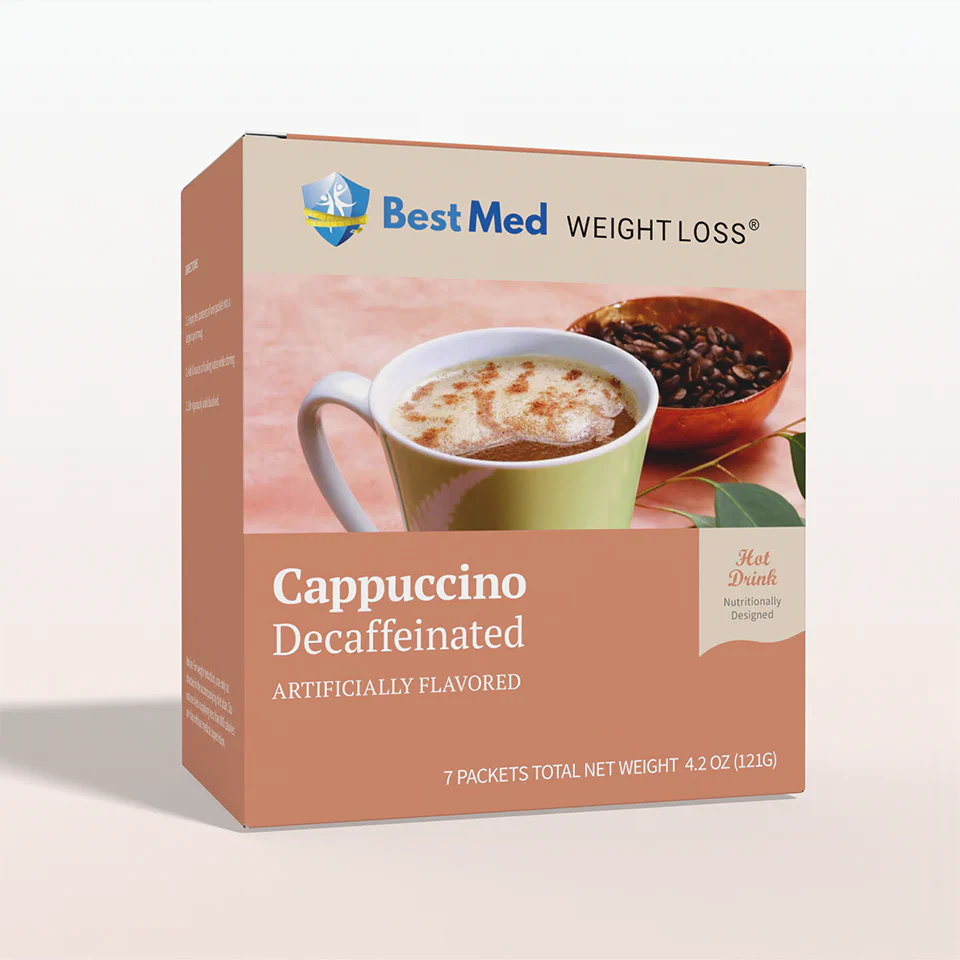BestMed Low- Fat Cappuccino Decaffeinated (7ct)