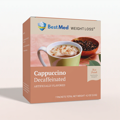 BestMed Low- Fat Cappuccino Decaffeinated (7ct)