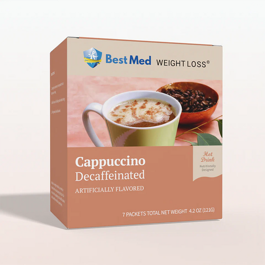 BestMed Low- Fat Cappuccino Decaffeinated (7ct)