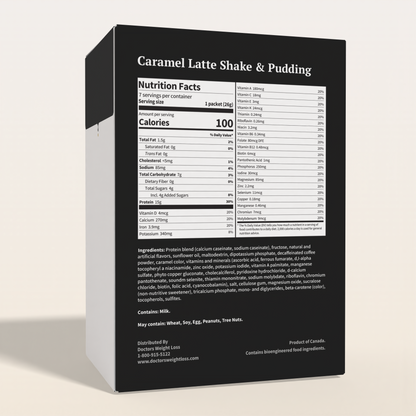 ProtiWise Caramel Latte Shake & Pudding (7/Box)