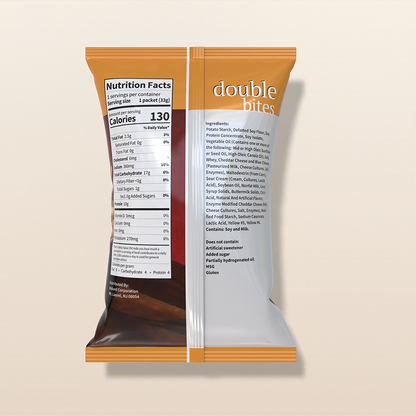 BestMed Double Bites High-Protein Chips, Cheddar Cheese (1ct)