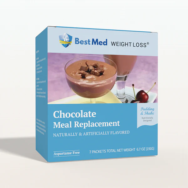 BestMed Chocolate Pudding & Shake Meal Replacement (7ct)