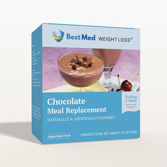 BestMed Chocolate Pudding & Shake Meal Replacement (7ct)