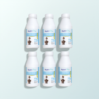 NutriWise Chocolate Protein Drink (6-Pack Bottles)