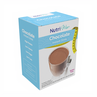 NutriWise Protein Chocolate Instant Protein Drink (7/Box)