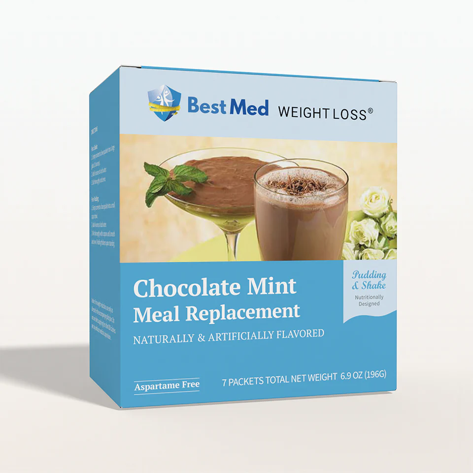 BestMed Chocolate Mint Pudding & Shake Meal Replacement (7ct)