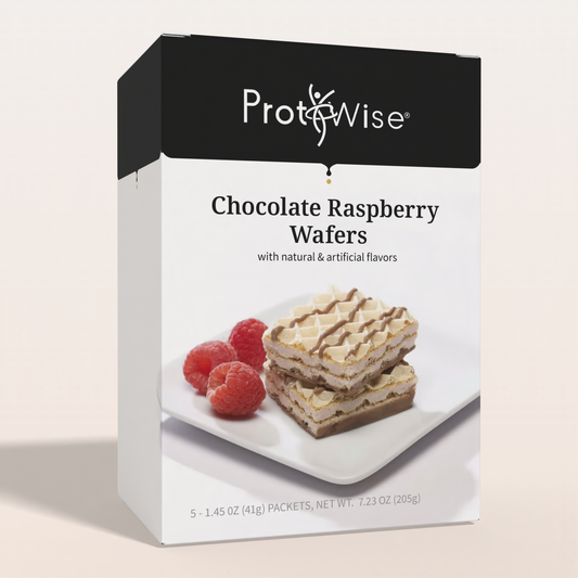 🎁 ProtiWise ProtiWise Chocolate Raspberry Wafers | High in Protein (5ct) (100% off)