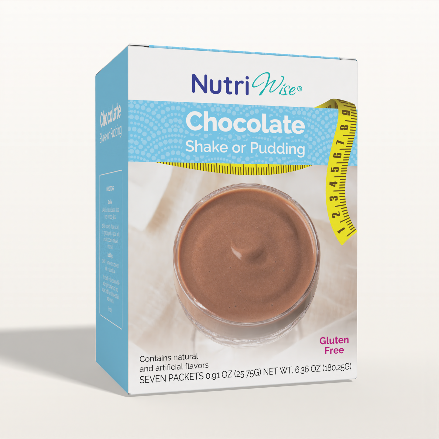 NutriWise High-Protein Chocolate Shake or Pudding (7/Box)