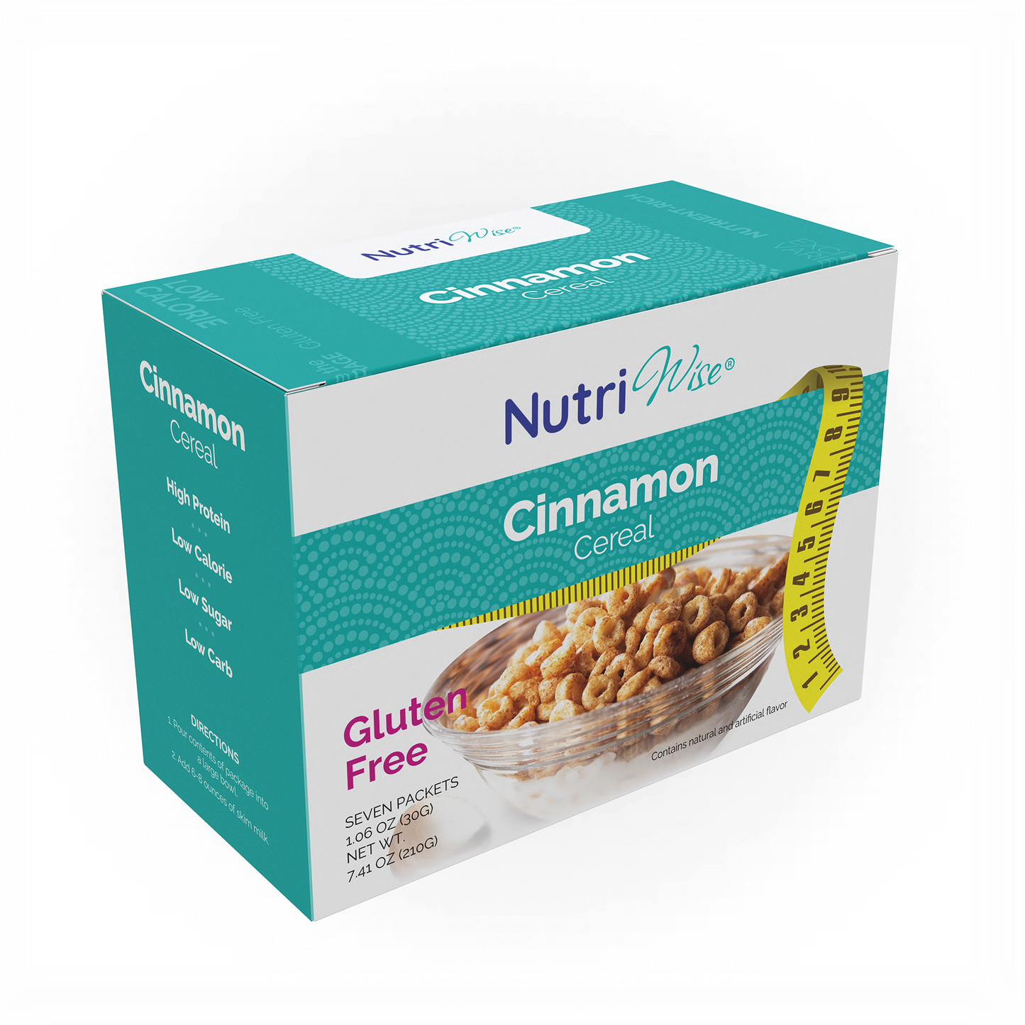 NutriWise Cinnamon Cereal (7/Box)