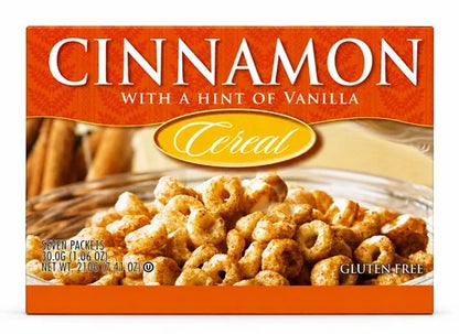 NutriWise Cinnamon Vanilla Cereal | 15g High-Protein Breakfast (7ct)