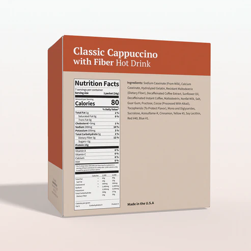BestMed Classic Cappuccino with High-Fiber (7ct)