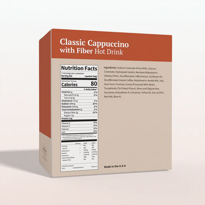BestMed Classic Cappuccino with High-Fiber (7ct)