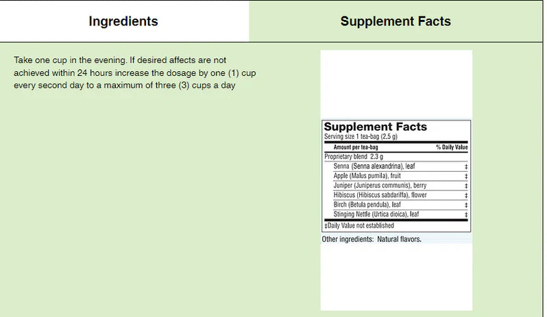 Doctors Designs Cleansing Herbs Tea (20ct)