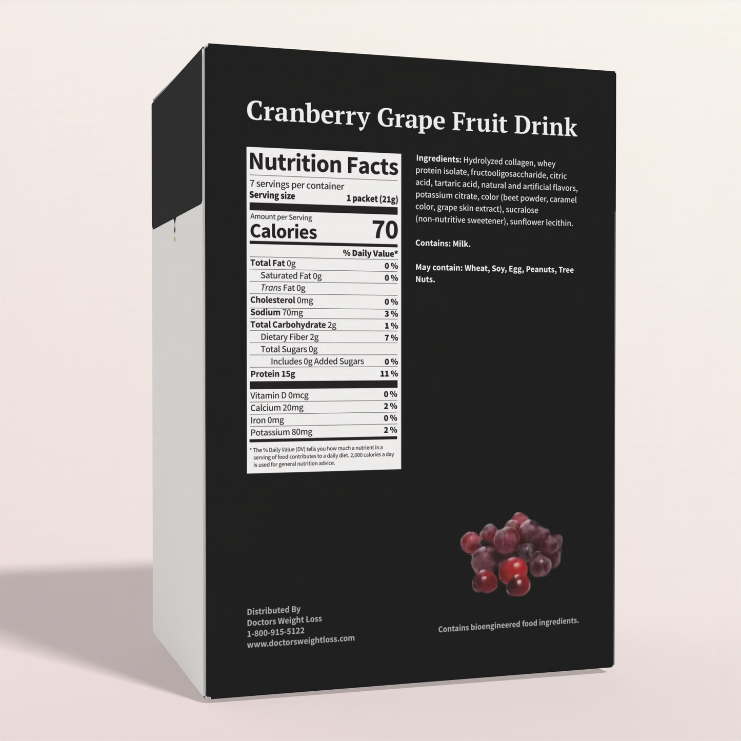 ProtiWise Cranberry Grape Drink (7ct)