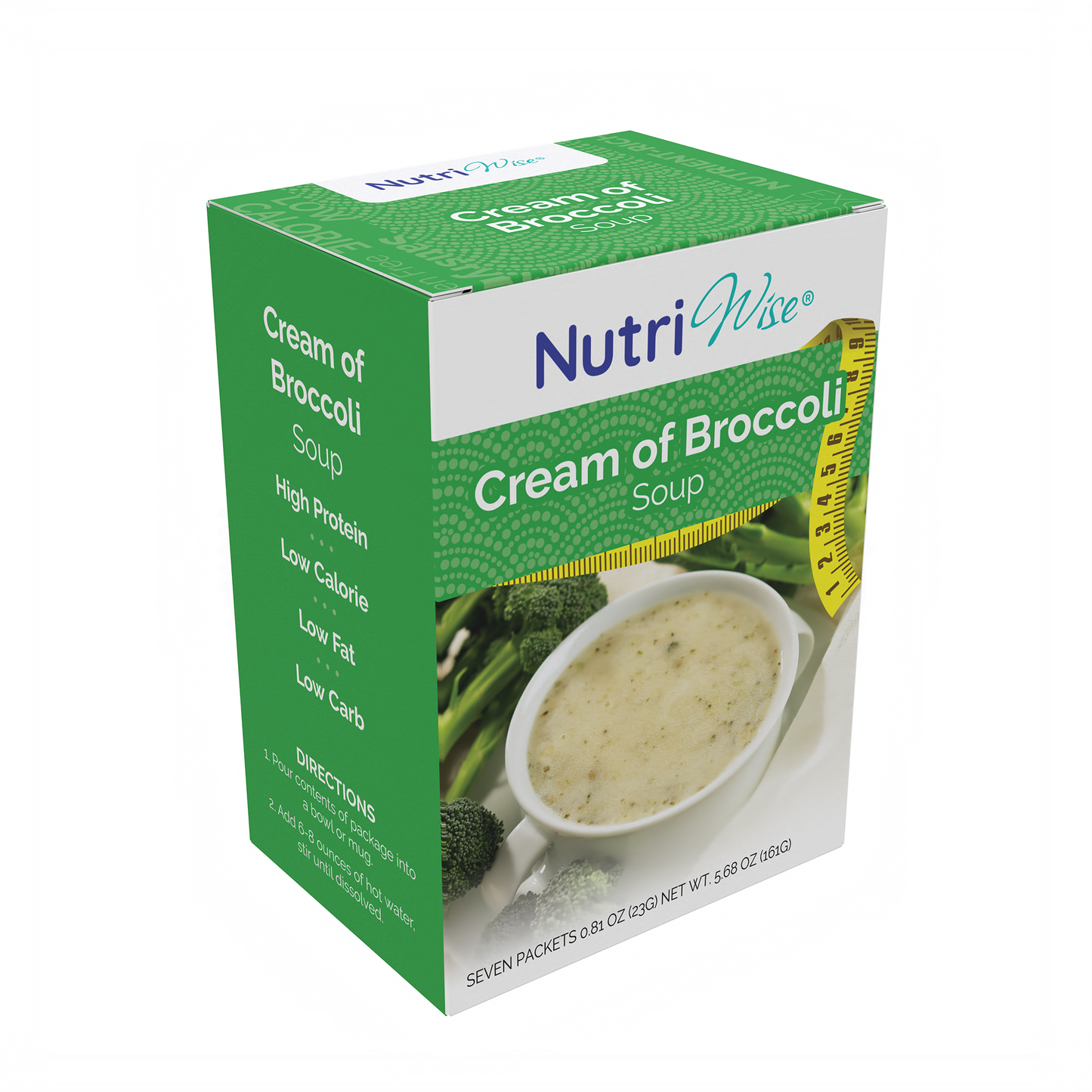 NutriWise Cream of Broccoli Soup (7/Box)