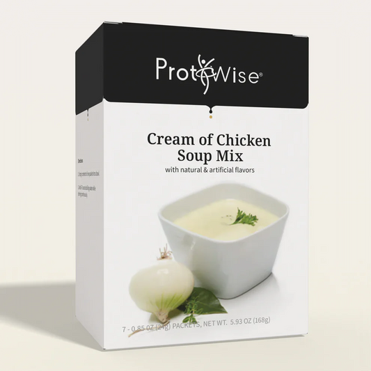 ProtiWise Cream of Chicken Soup | High-Protein Chicken Soup (7ct)