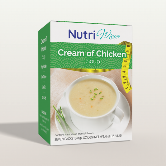 🎁 NutriWise Protein Cream of Chicken High-Protein Soup (7ct) (100% off)