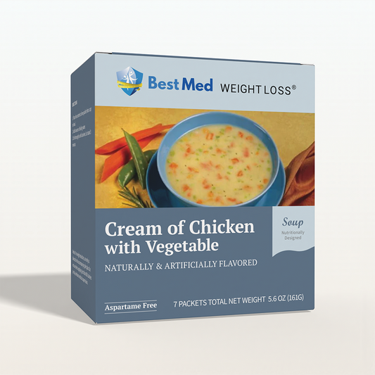🎁 BestMed High-Protein Soup, Cream of Chicken with Vegetable (7ct) (100% off)