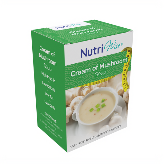 NutriWise Cream of Mushroom Soup (7/Box)