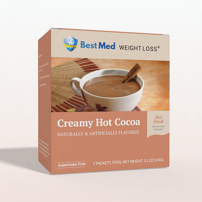 BestMed Creamy Hot Cocoa Protein Drink (7ct)