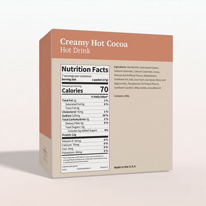 BestMed Creamy Hot Cocoa Protein Drink (7ct)