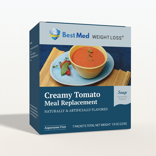 BestMed High-Protein Creamy Tomato Soup, Meal Replacement (7/Box)