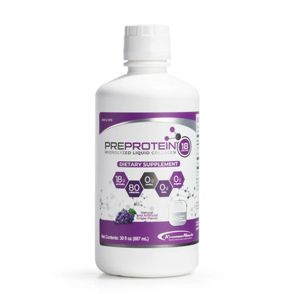 PreProtein 18g Liquid Predigested | High-Protein | Grape 30oz