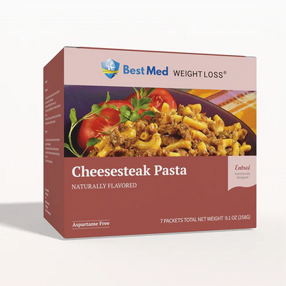 BestMed Protein Meal, Cheesesteak Pasta Entree (7ct)