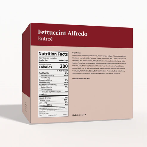 BestMed Protein Meal, Fettuccini Alfredo (3ct)