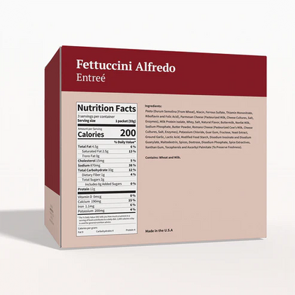 BestMed Protein Meal, Fettuccini Alfredo (3ct)