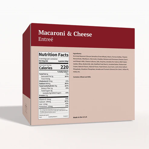 BestMed High-Protein Meal, Macaroni & Cheese (3ct)