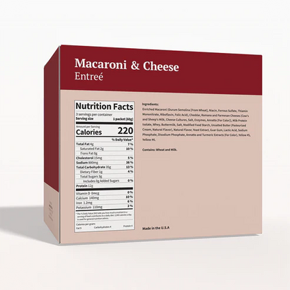 BestMed High-Protein Meal, Macaroni & Cheese (3ct)