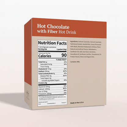 BestMed Hot Chocolate with High-Fiber (7ct)