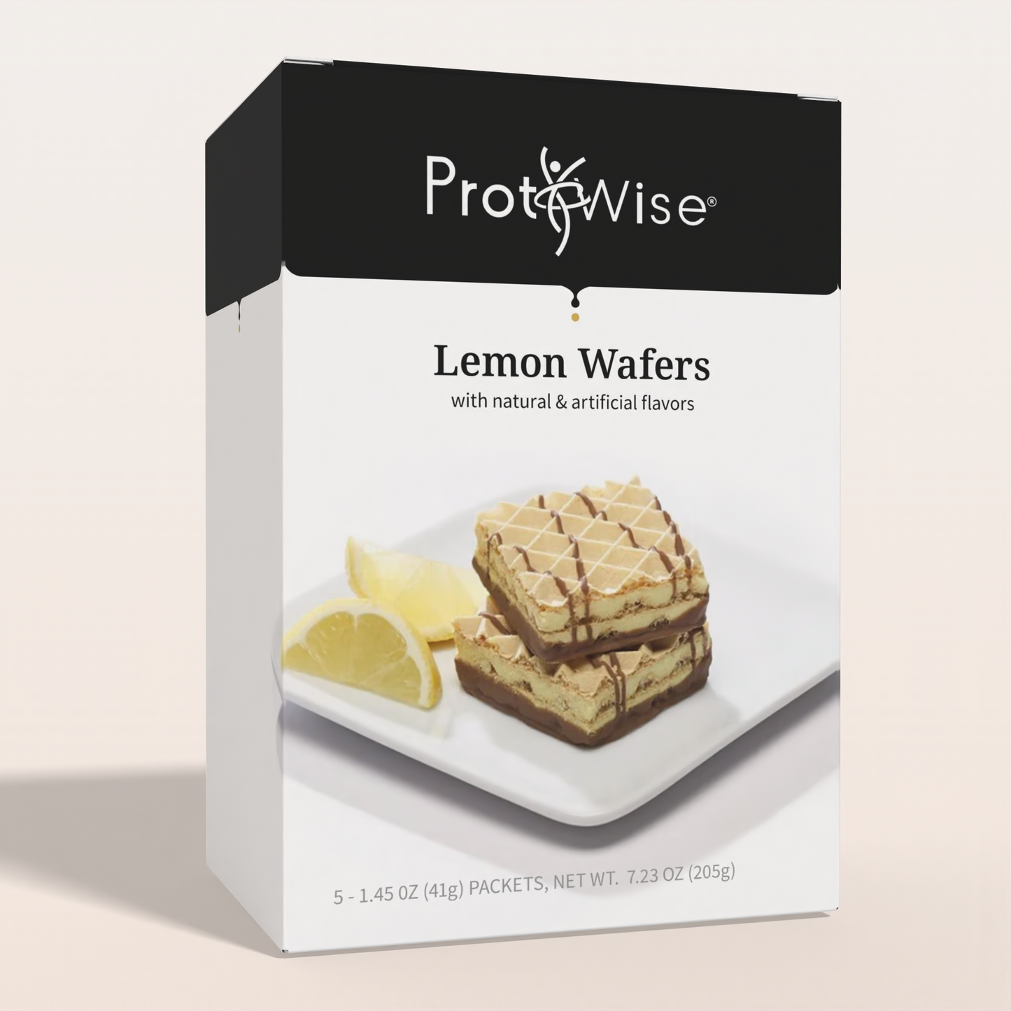 🎁 ProtiWise Lemon Wafers | High in Protein (5ct) (100% off)
