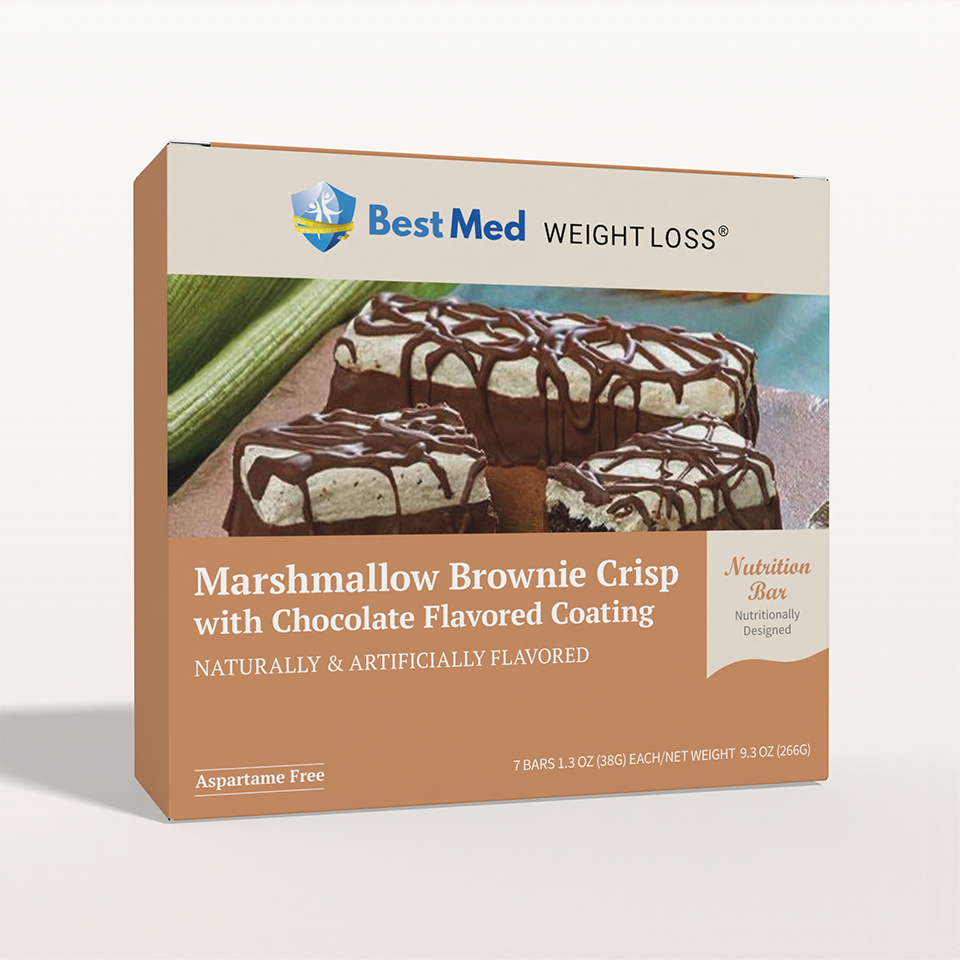 BestMed High-Protein Snack Bar, Marshmallow Brownie Crisp (7ct)