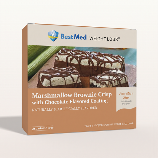 BestMed High-Protein Snack Bar, Marshmallow Brownie Crisp (7ct)