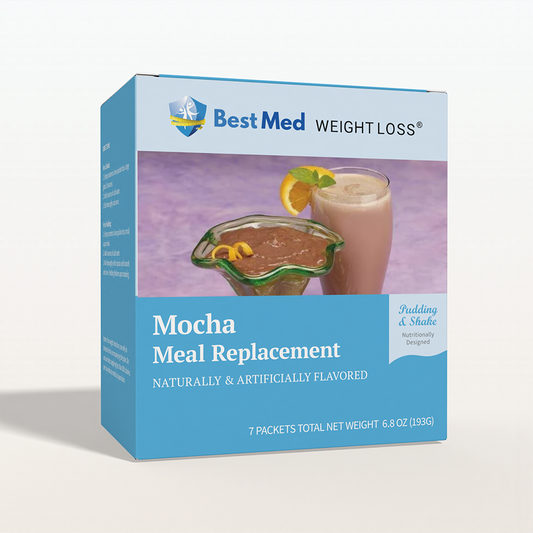 BestMed Pudding & Shake, Mocha | Meal Replacement Shake (7/ct)