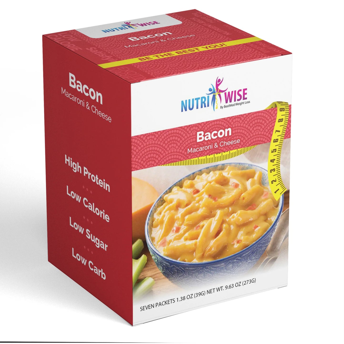 NutriWise Bacon Macaroni & Cheese (7/Box)
