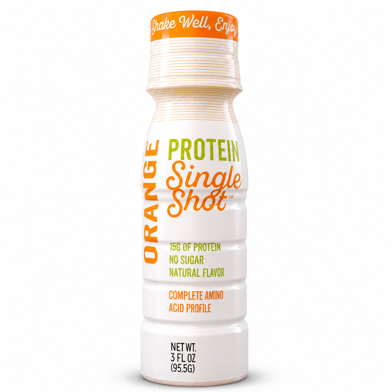 NutriWise Single 15g Protein Shot Orange (4-Pack)