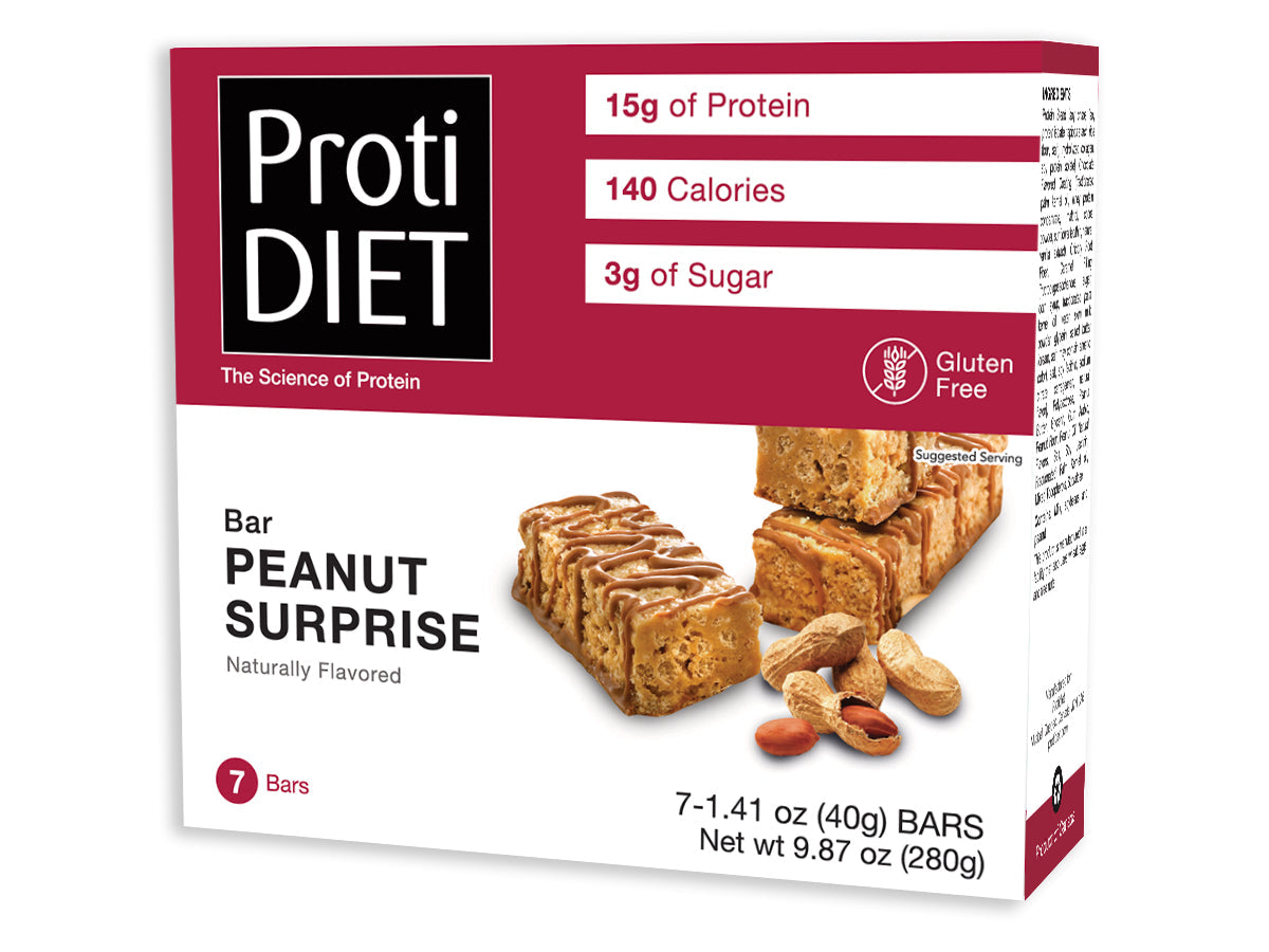 ProtiDiet - Peanut Surprise Bar (7/Box) - Doctors Weight Loss