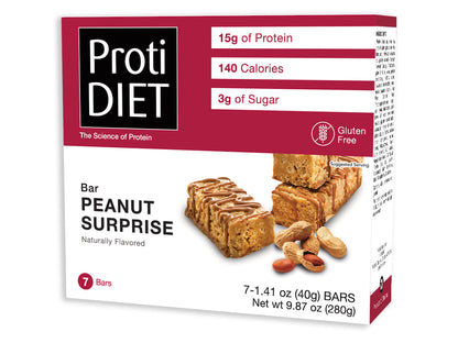 ProtiDiet - Peanut Surprise Bar (7/Box) - Doctors Weight Loss