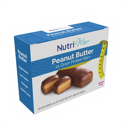 NutriWise Peanut Butter Bar (7/Box)