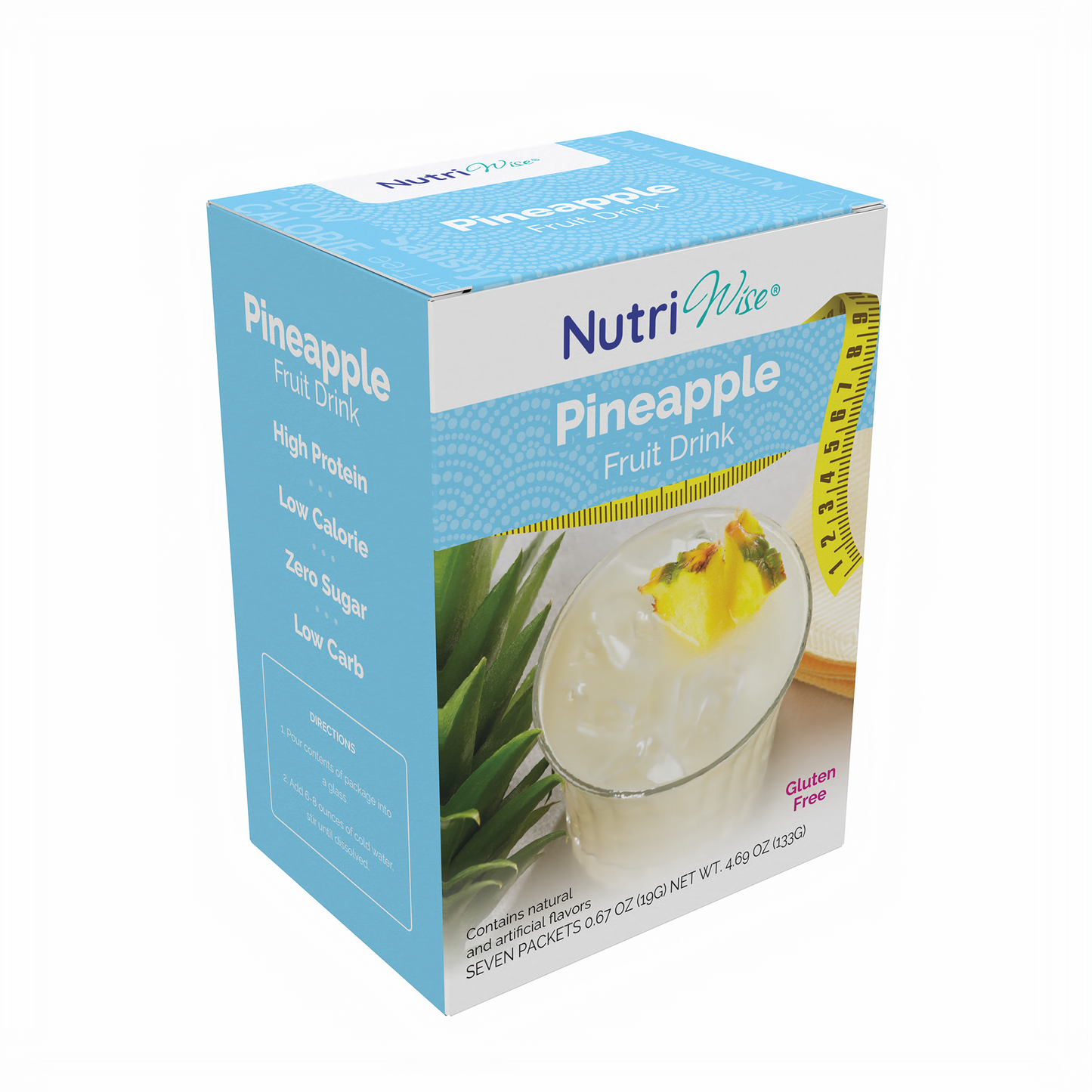 NutriWise Pineapple Orange Fruit Drink (7/Box)