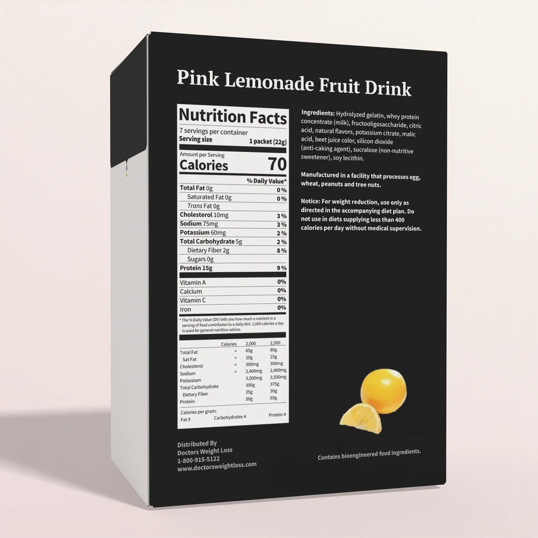 ProtiWise Pink Lemonade | Protein Fruit Drink (7ct)