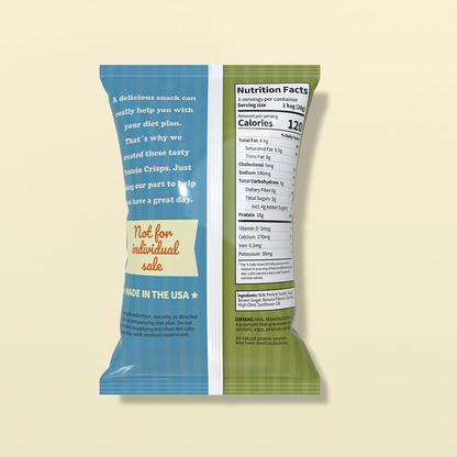 NutriWise Ranch 18g High-Protein Crisps (1ct)