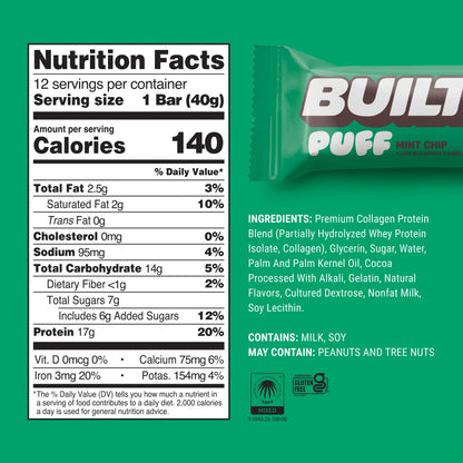 Built - Mint Chip Puff Bar (1ct)
