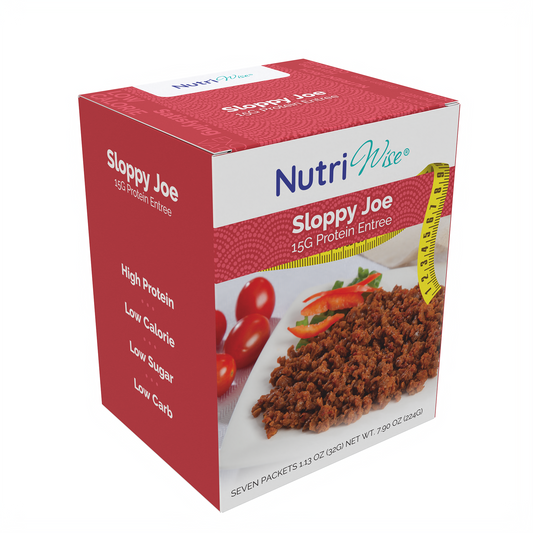 NutriWise Protein Meal Sloppy Joe Mix (7/Box)