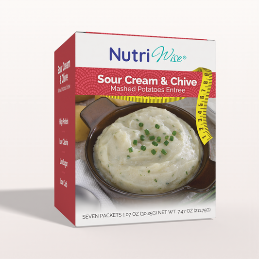 NutriWise Sour Cream & Chives Mashed Potatoes (7/Box)