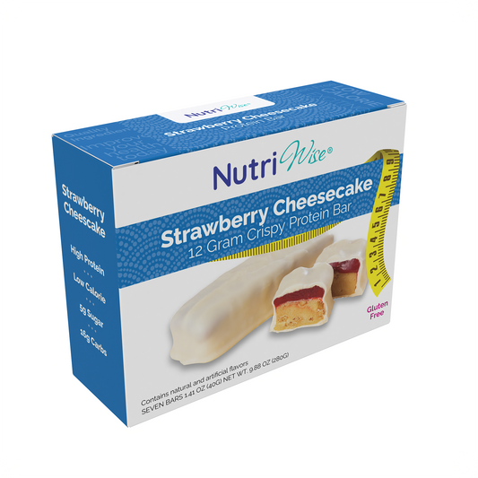 NutriWise Strawberry Cheesecake Bar (7/Box)